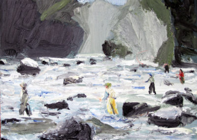 Casting near Lochalsh, 2010 Oil on canvas, 40.6 x 50.8 cm / 16 x 20 inches