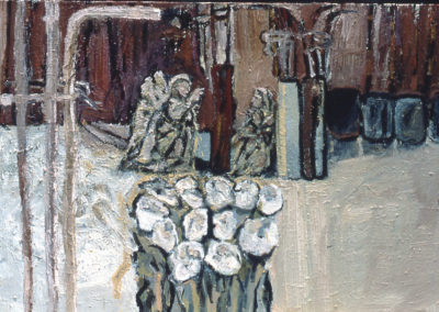 ANNUNCIATION, 1995, OIL on canvas, 40 x 60 inches