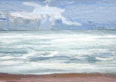 Seascape, 2007 Oil on panel,12"x 24"