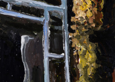 Angelopolis, 2018 Oil on panel, 72” x 36” ARTIST: Christopher Mangiaracina